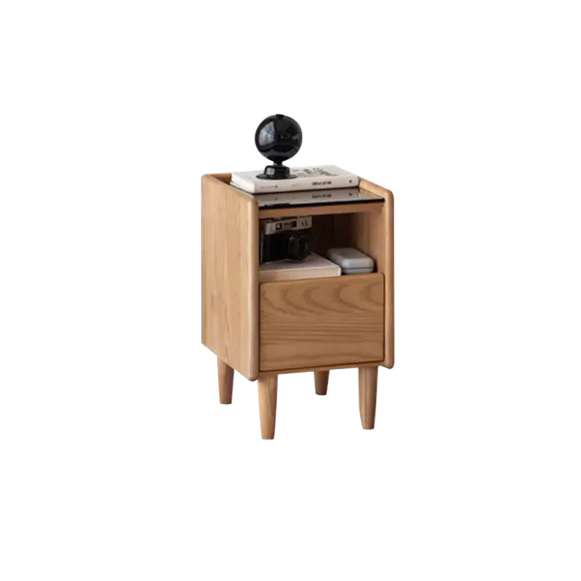 Taelor Bedside Table 0.3m - Oak - 1