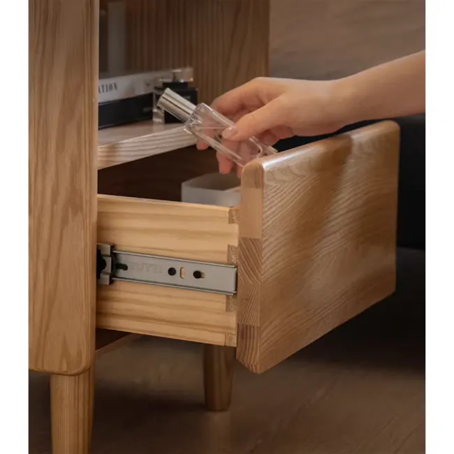 Taelor Bedside Table 0.3m - Oak - 5