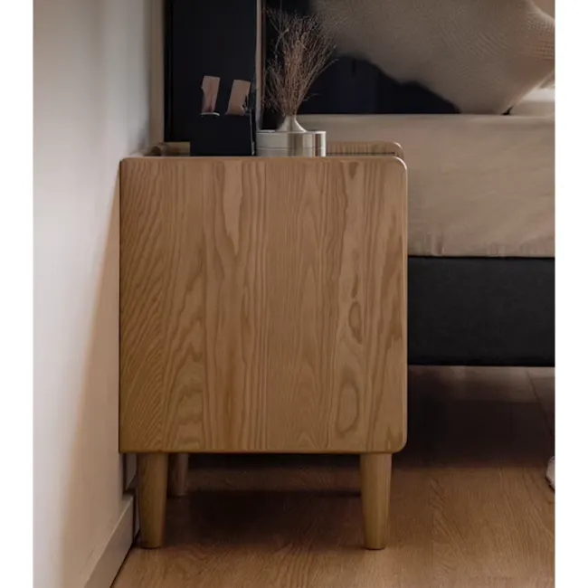 Taelor Bedside Table 0.3m - Oak - 15