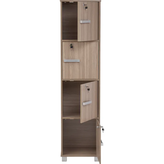 Naya 4 Door Cabinet - Ebonnese - 5