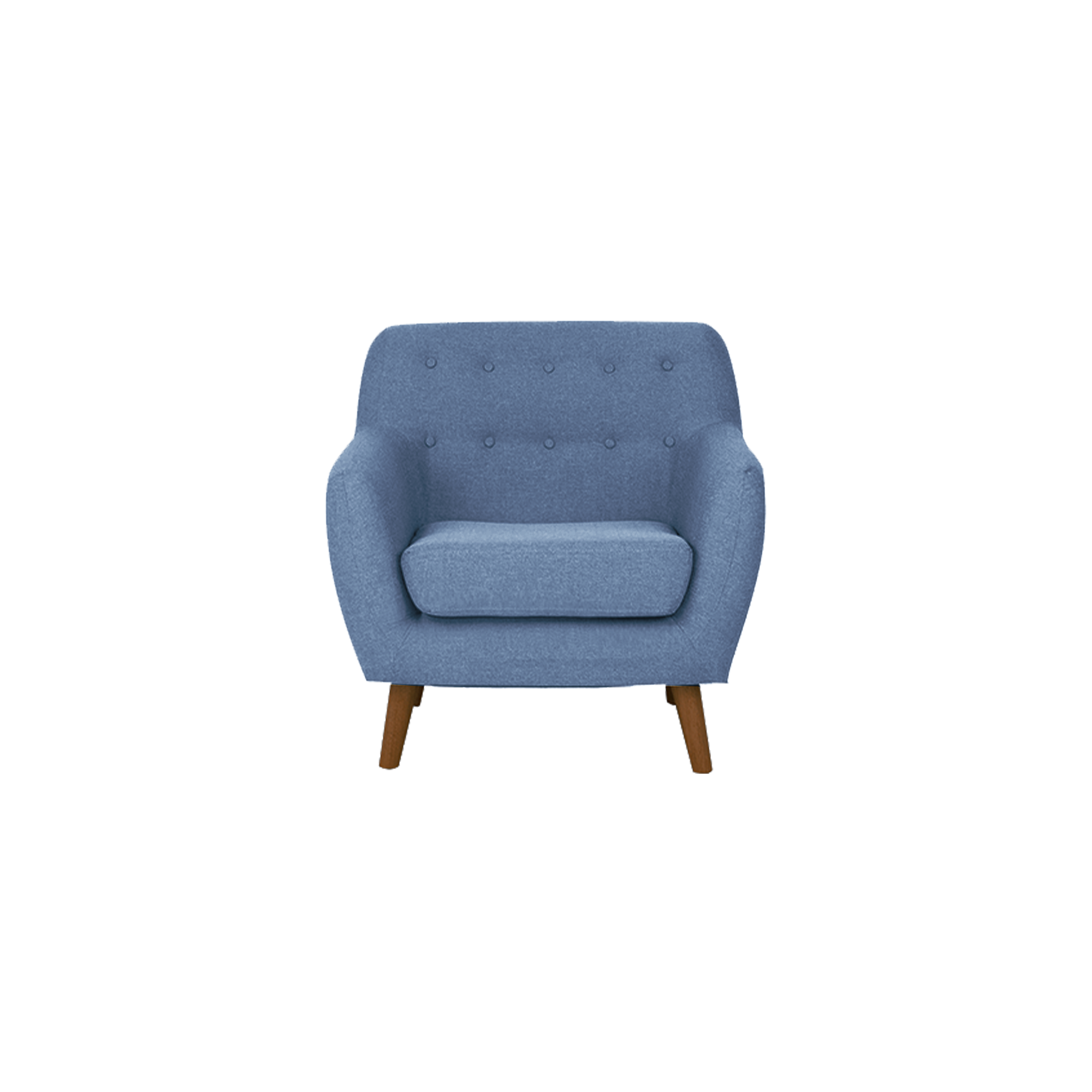 Emma Armchair - Iris Blue