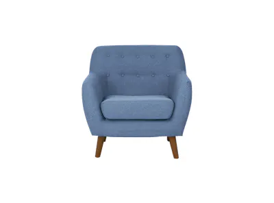 Emma Armchair - Iris Blue
