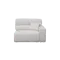 Forte Right Arm Power Sliding Extension Sofa Unit - Misty Grey (Scratch Resistant)