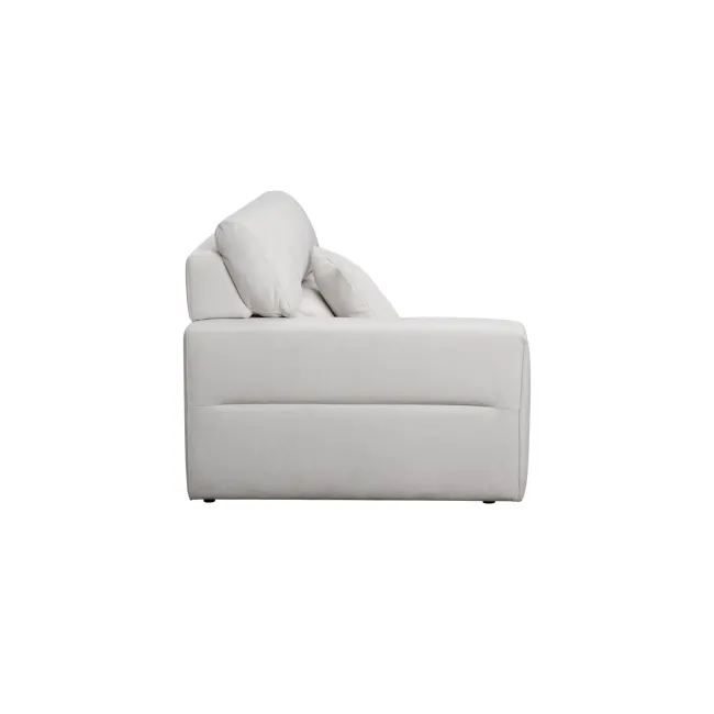Forte Right Arm Power Sliding Extension Sofa Unit - Misty Grey (Scratch Resistant) - 12
