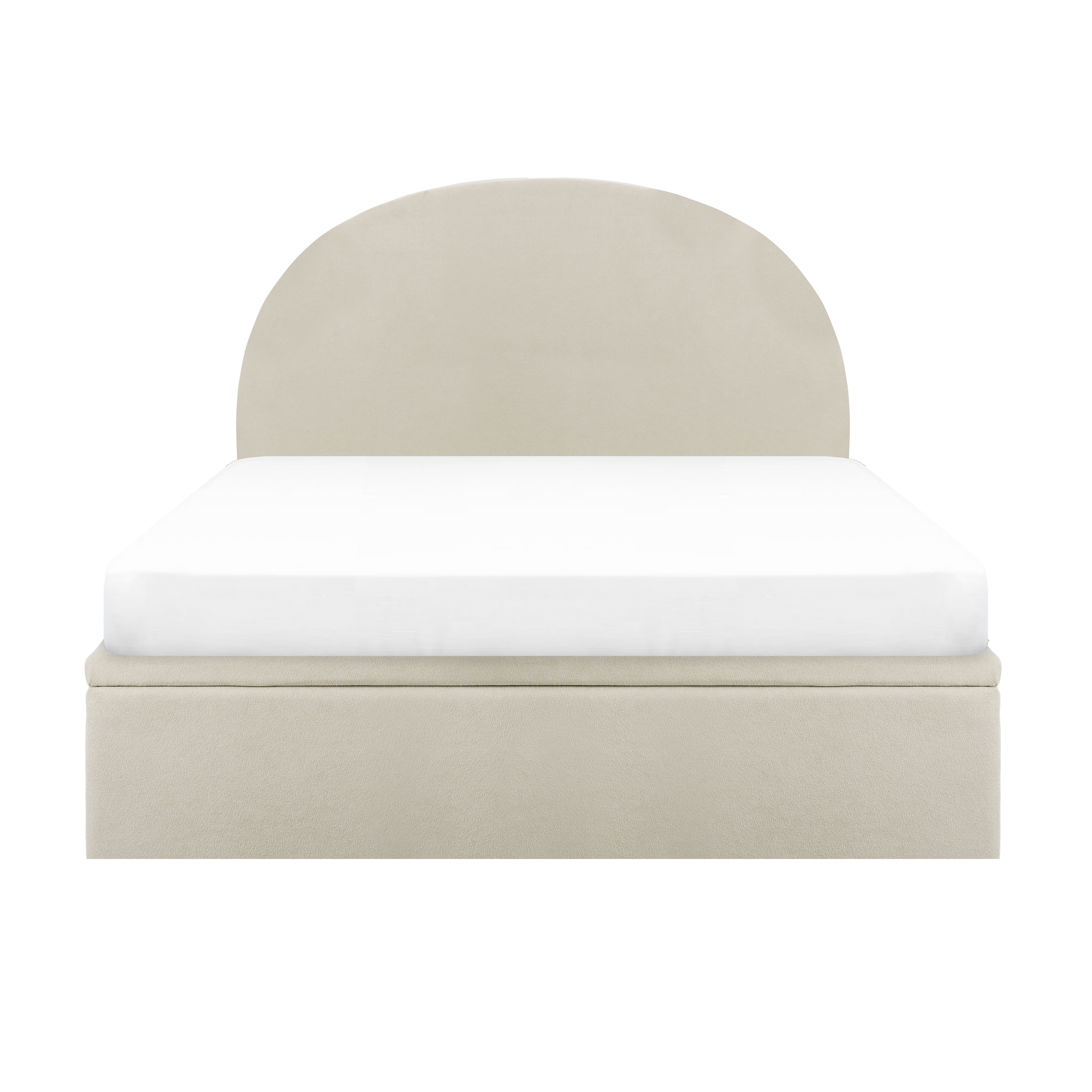 Aspen Queen Storage Bed - Acru