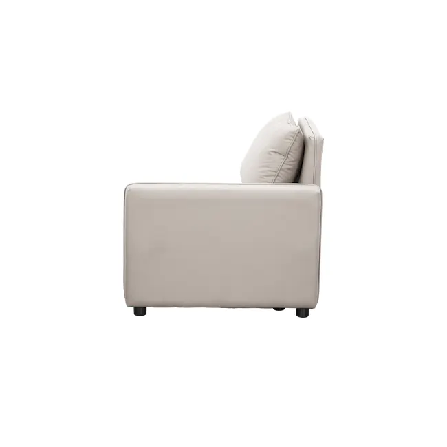 Cameron 3 Seater Storage Sofa - Grey (Pet Friendly) - 17 - Luxurious beige sofa, minimalist design, modern decor, elegant
