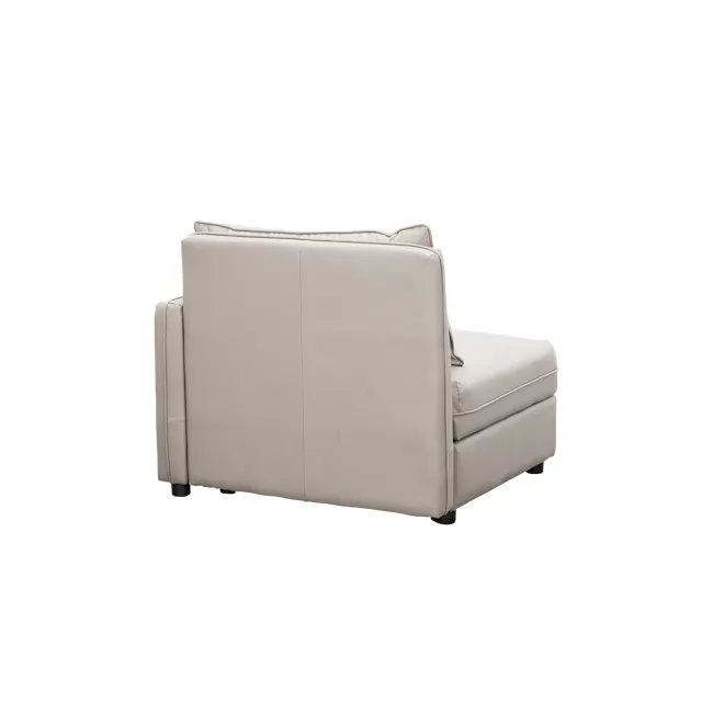 Cameron 4 Seater Storage Sofa - Grey (Pet Friendly) - 12 - Luxurious beige sofa, modern design, comfortable seating, sleek