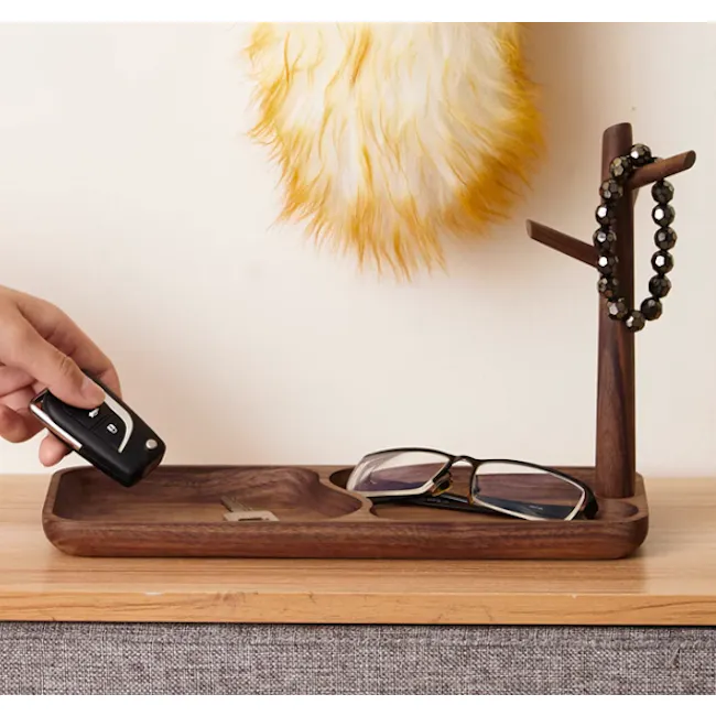 Nara Storage Tray - Walnut - 6