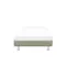 ESSENTIALS Single Divan Bed - Taupe (Faux Leather)