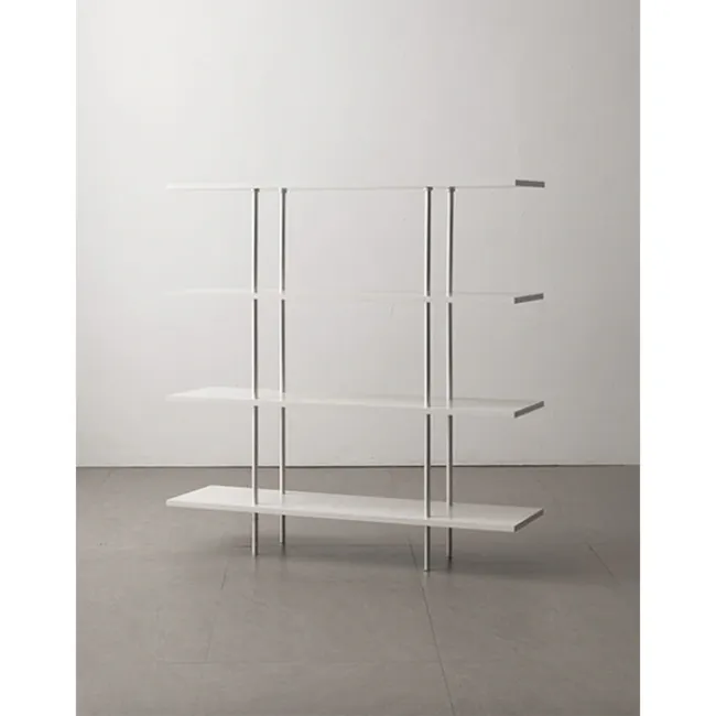 Bauhaus 4-Tier Display Shelf - Ivory - 10