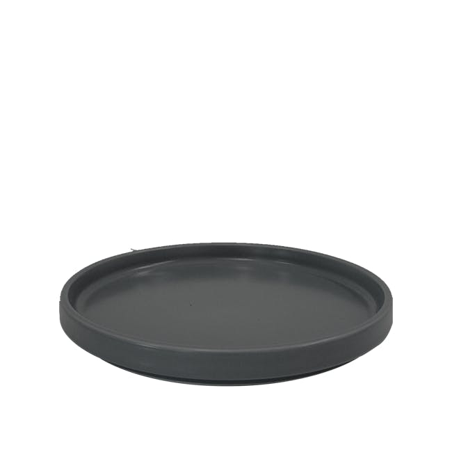 Ceramic Display Tray - Matte Black - 1