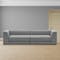 Abby Chaise Lounge Sofa - Stone - 1