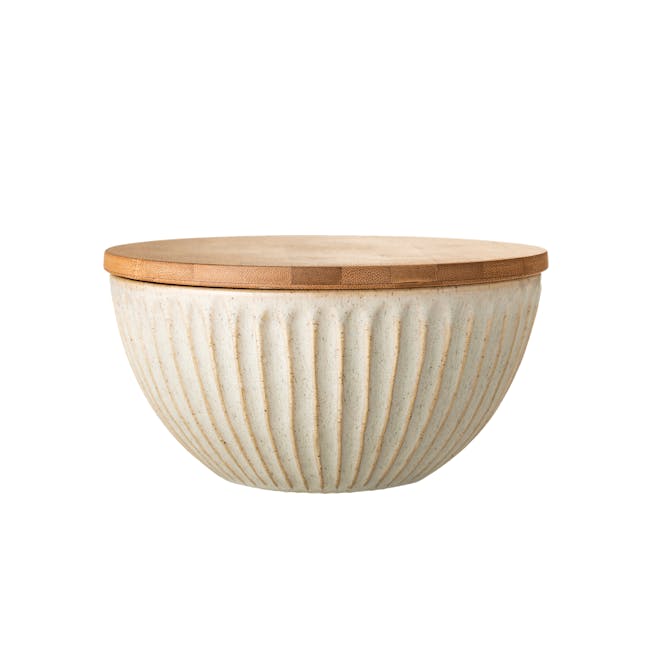 Ingo Small Bowl with Lid - 21cm - 0