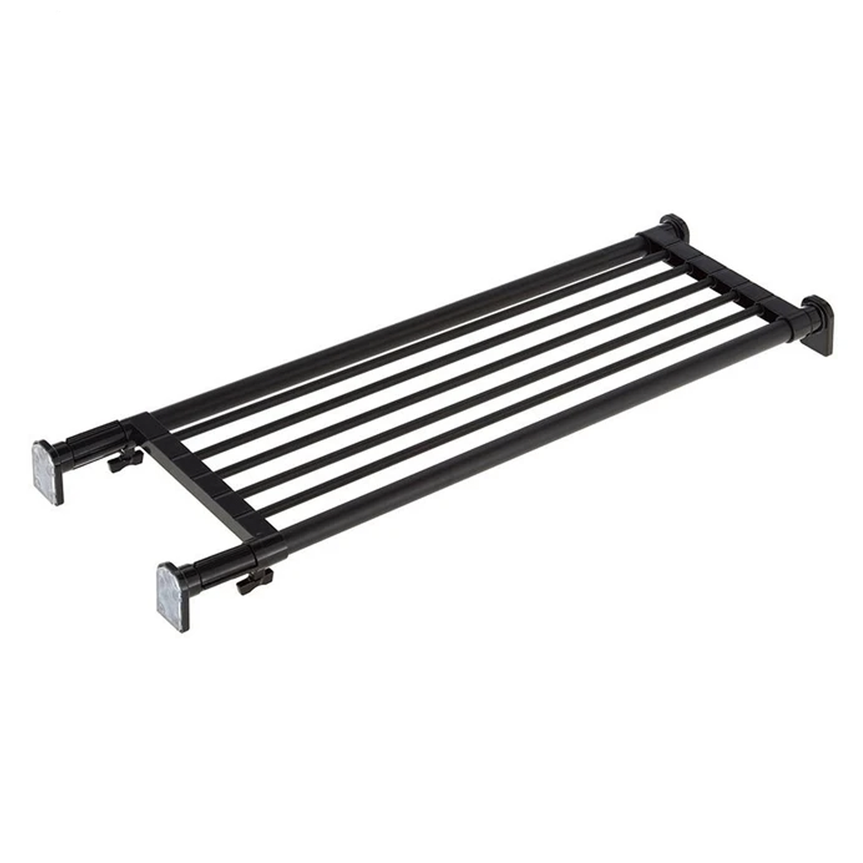 HEIAN DIY Strong Shelf - 73cm to 112cm (Black)