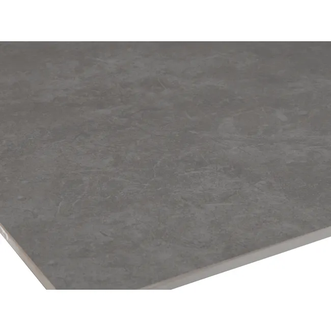 Syla Extendable Dining Table 1.6m-2m in Concrete Grey (Sintered Stone) with Jorge Bench 1.5m and 2 Santiago Dining Chair in Beige (Faux Leather) - 9