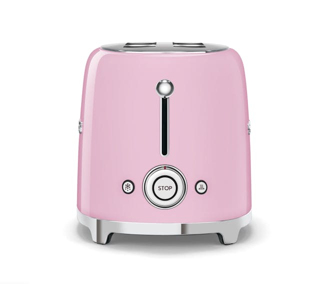 Smeg 2-Slice Toaster - Pink - 5