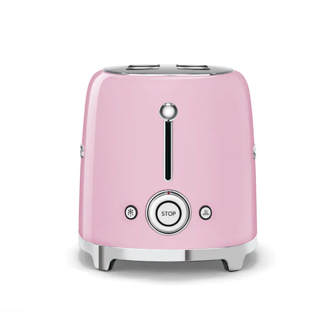 Smeg 2-Slice Toaster - Pink - 6