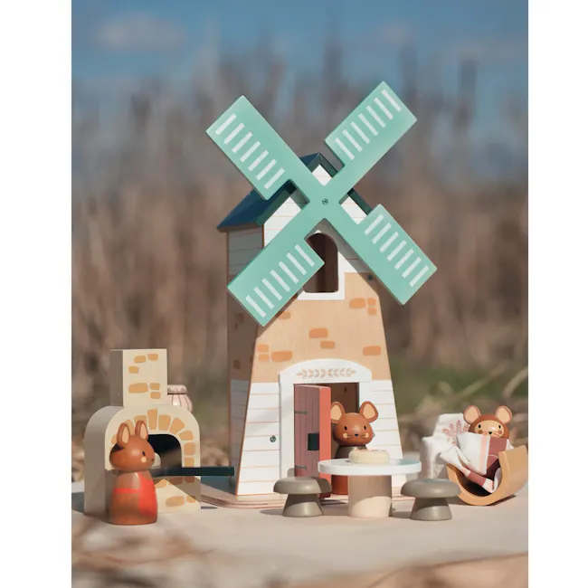 Tender Leaf Merrywood Tales Penny Windmill Playset - 4