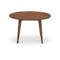 Hudson Round Dining Table 1.2m - Cocoa (Reclaimed Teak)