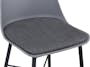 Denver Counter Chair - Grey - 5
