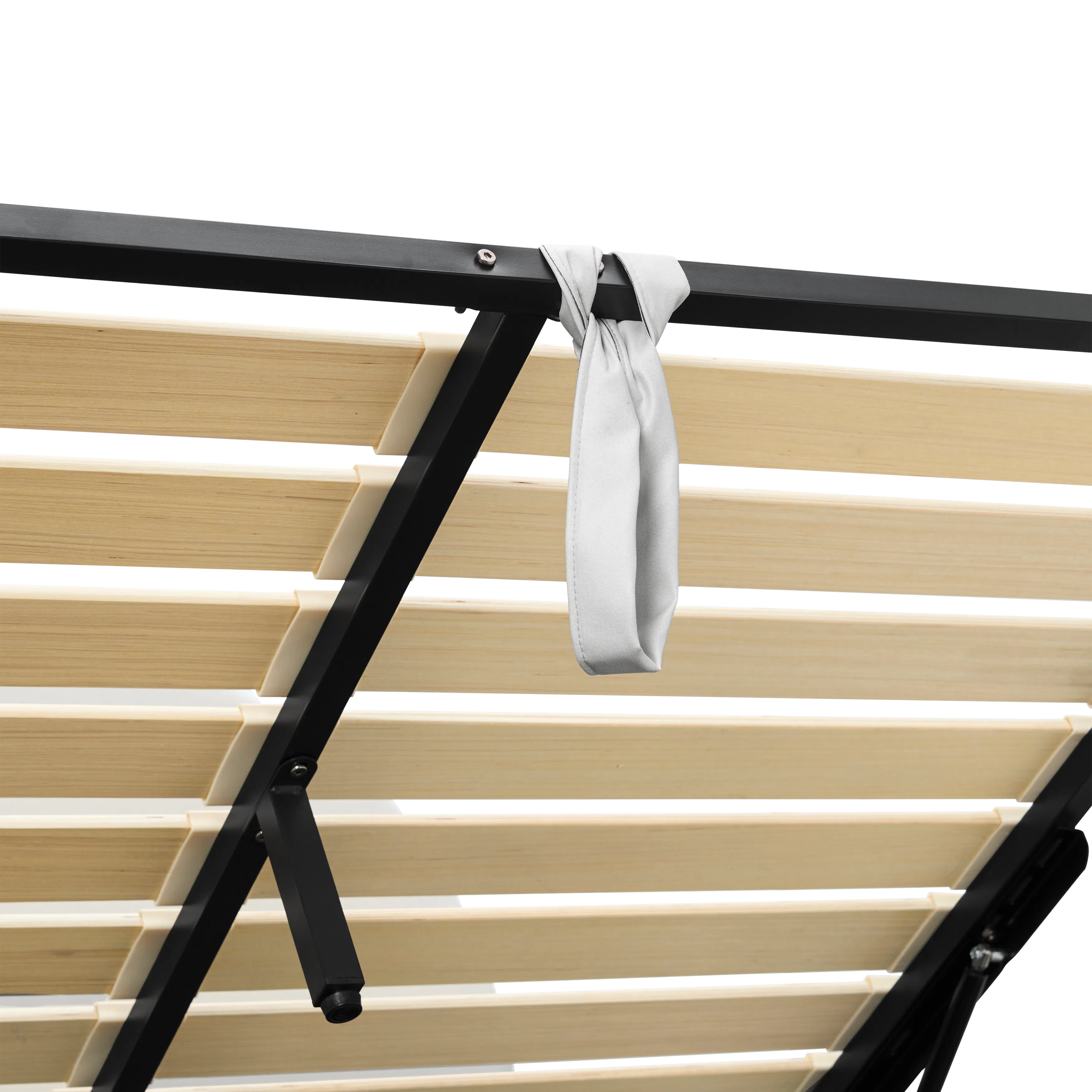 Aspen King Storage Bed - Light Grey (Pet Friendly) - 18
