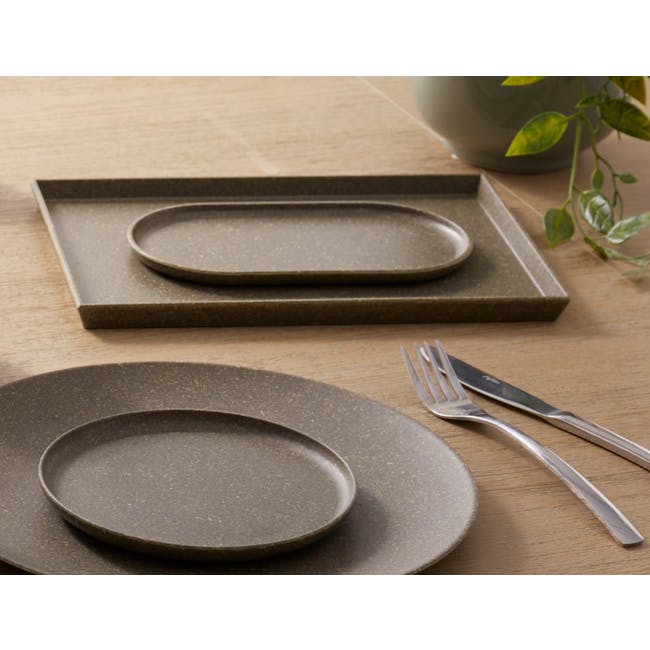Sonite Husk Side Plate 20cm - Charcoal - 3