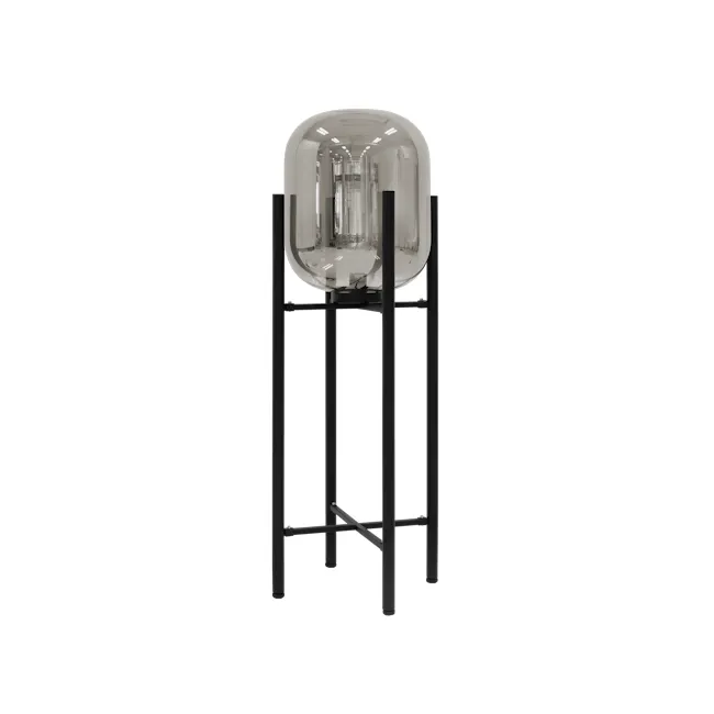 Noah Floor Lamp - Tall - 3 - Modern architectural design, minimalist interior, sleek lines, high-tech ambiance, futuristic