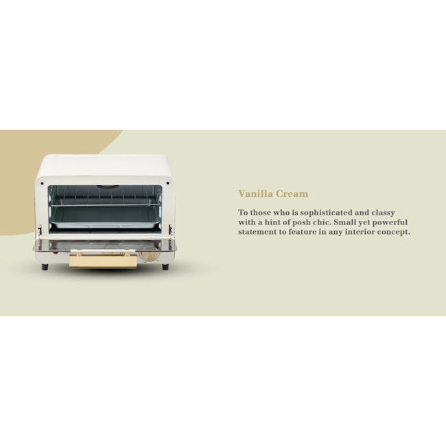 La Gourmet Healthy Electric Oven 12L - Vanilla Cream - 1