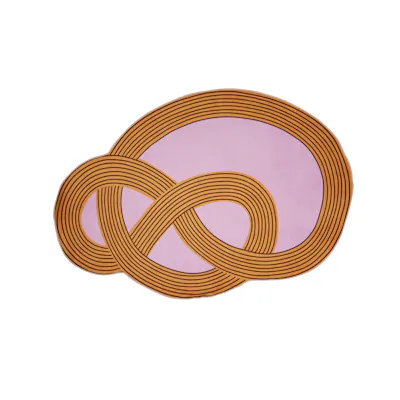Nayo Asymmetrical Low Pile Rug (2 Sizes)