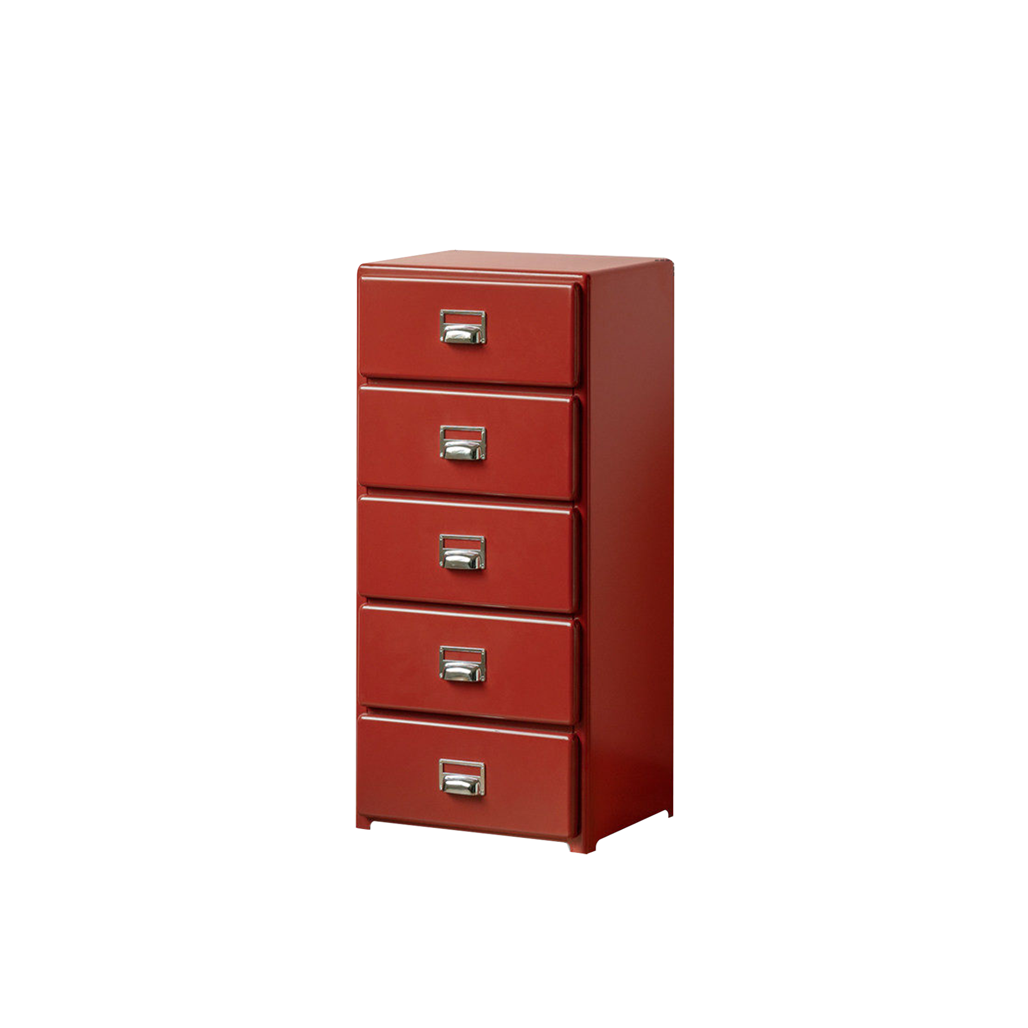 Haven 5 Drawer Chest 0.4m - Red
