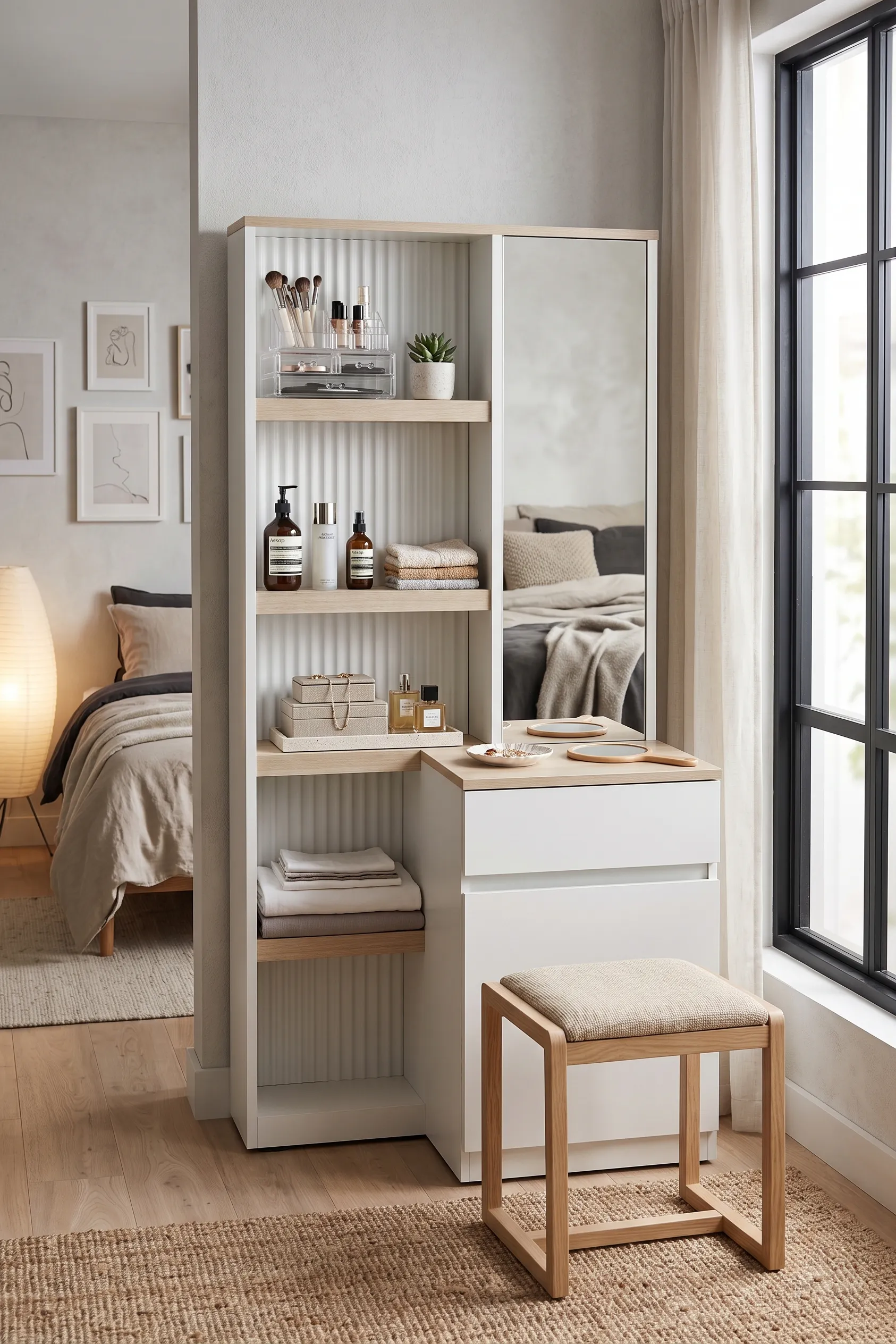 (As-is) Madeline Dressing Table - 23