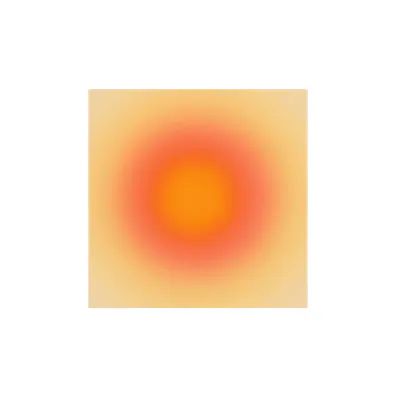 Gradient Stretched Canvas 50 x 50 cm - Orange