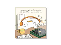 Financial Duck Coaster