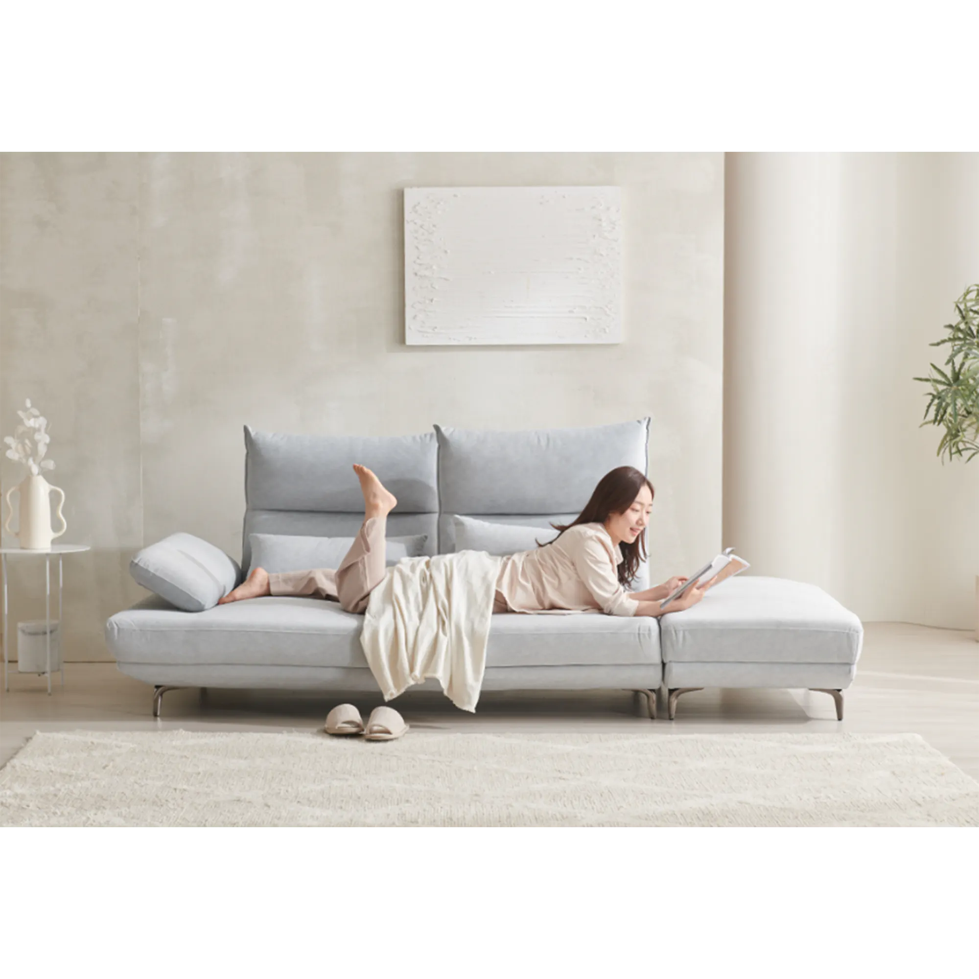 Cornell Ottoman - Grey (Pet Friendly) - 12