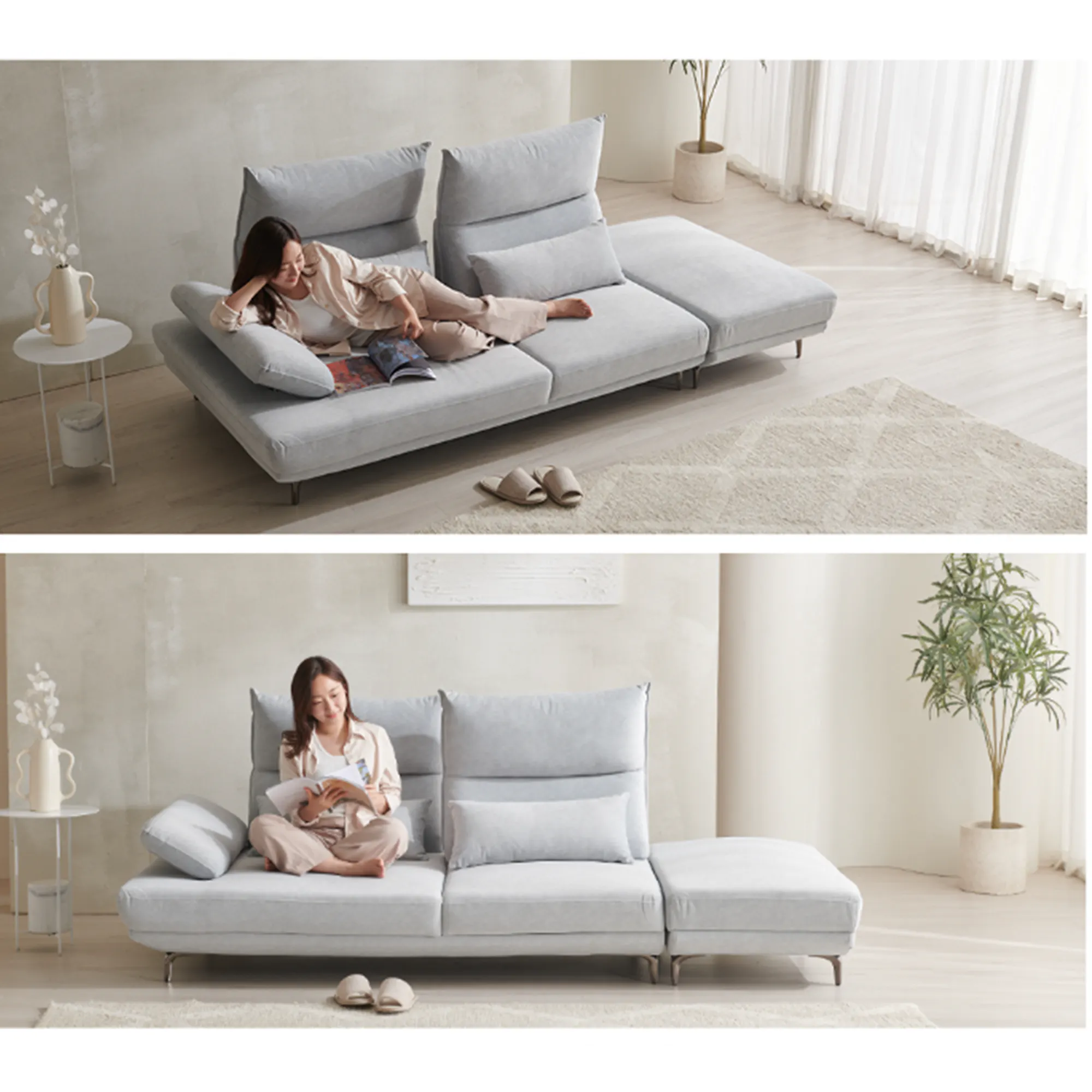 Cornell Ottoman - Grey (Pet Friendly) - 10