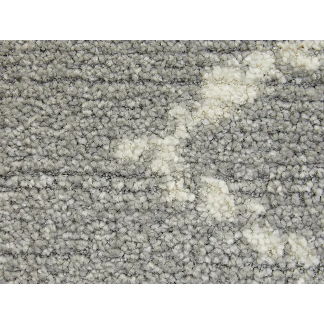 Fjord High Pile Rug - Slate Diamonds (2 Sizes) - 4 - Fur-like texture, fluffy material, soft appearance, intricate details