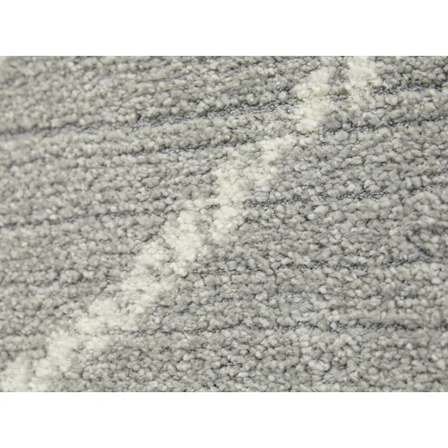 Fjord High Pile Rug - Slate Diamonds (2 Sizes) - 5 - Fur, wool, softness, texture, fluffy, dense, plush, luxurious, warm