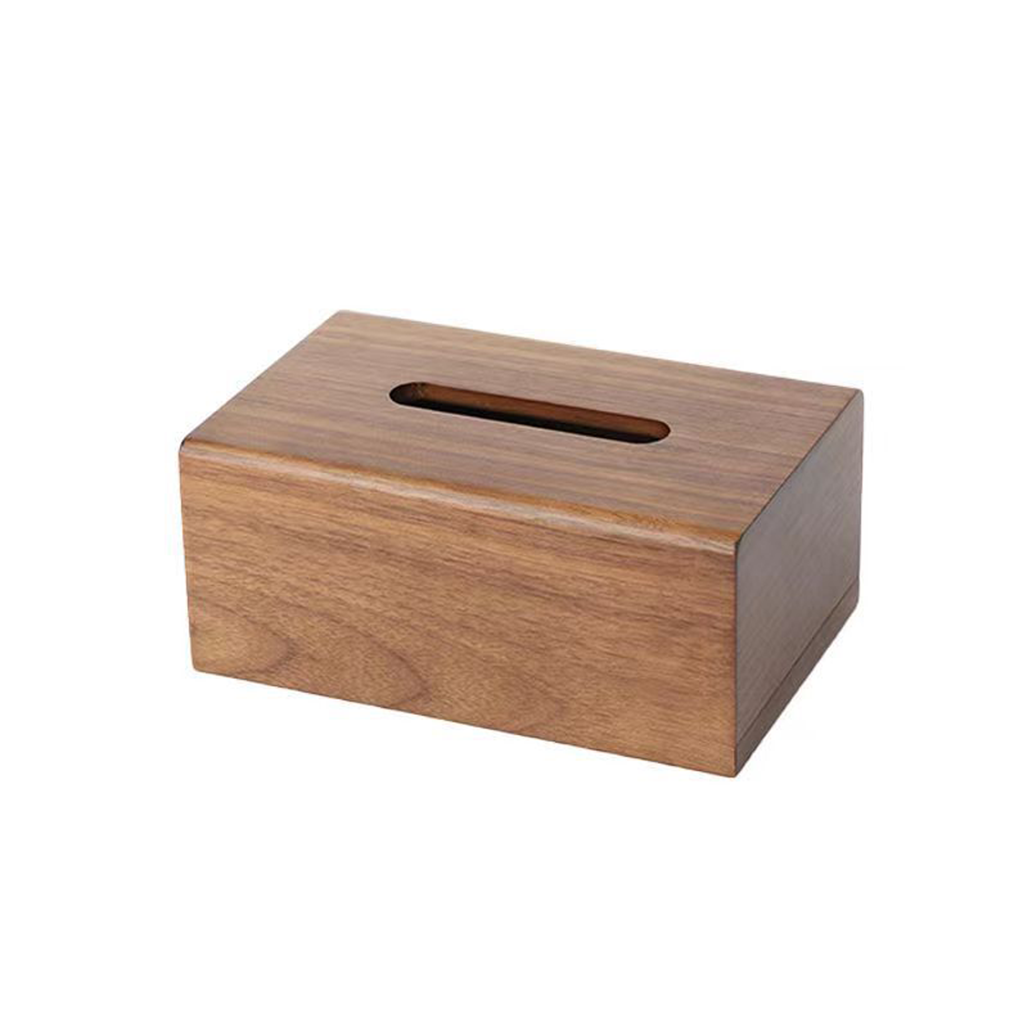 Willie Wooden Tissue Box - Walnut