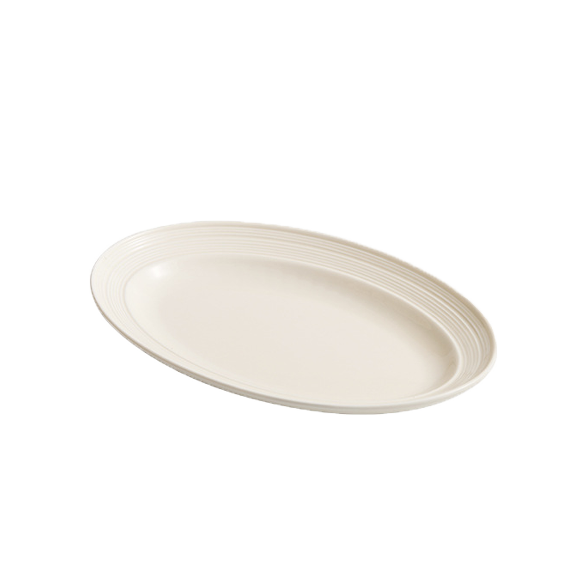 Linie Ceramic Oval Plate 30.5 cm