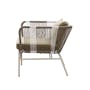 Beckett Outdoor Armchair - White, Taupe - 3