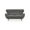 Agatha 2 Seater Sofa - Granite Grey