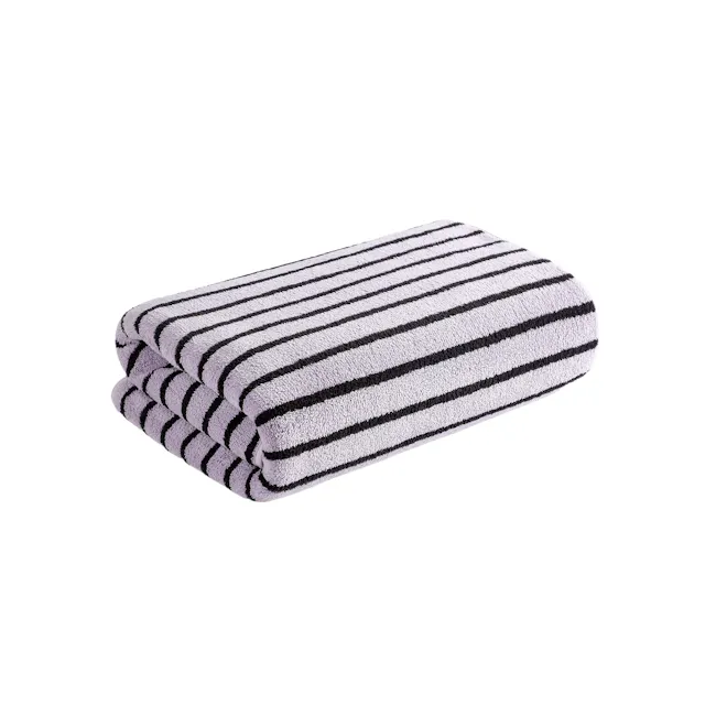 Line Bath Towel - Lavender - 1