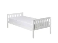 Miko Single Bed - White