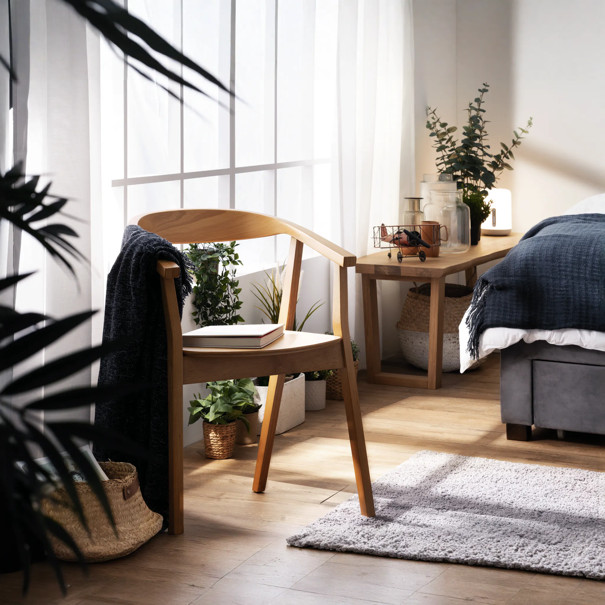 (As-is) Greta Chair - Natural - 17 - 7