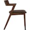 Clarkson Dining Table 1.8m in Cocoa with 4 Imogen Dining Chairs in Chestnut - 15