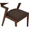 Clarkson Dining Table 1.8m in Cocoa with 4 Imogen Dining Chairs in Chestnut - 18