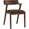 Imogen Dining Chair - Cocoa, Chestnut (Fabric) - 5