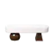 Petra Bench 1.2m - Walnut