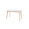 Allison Dining Table 1.2m - Natural, White - 6