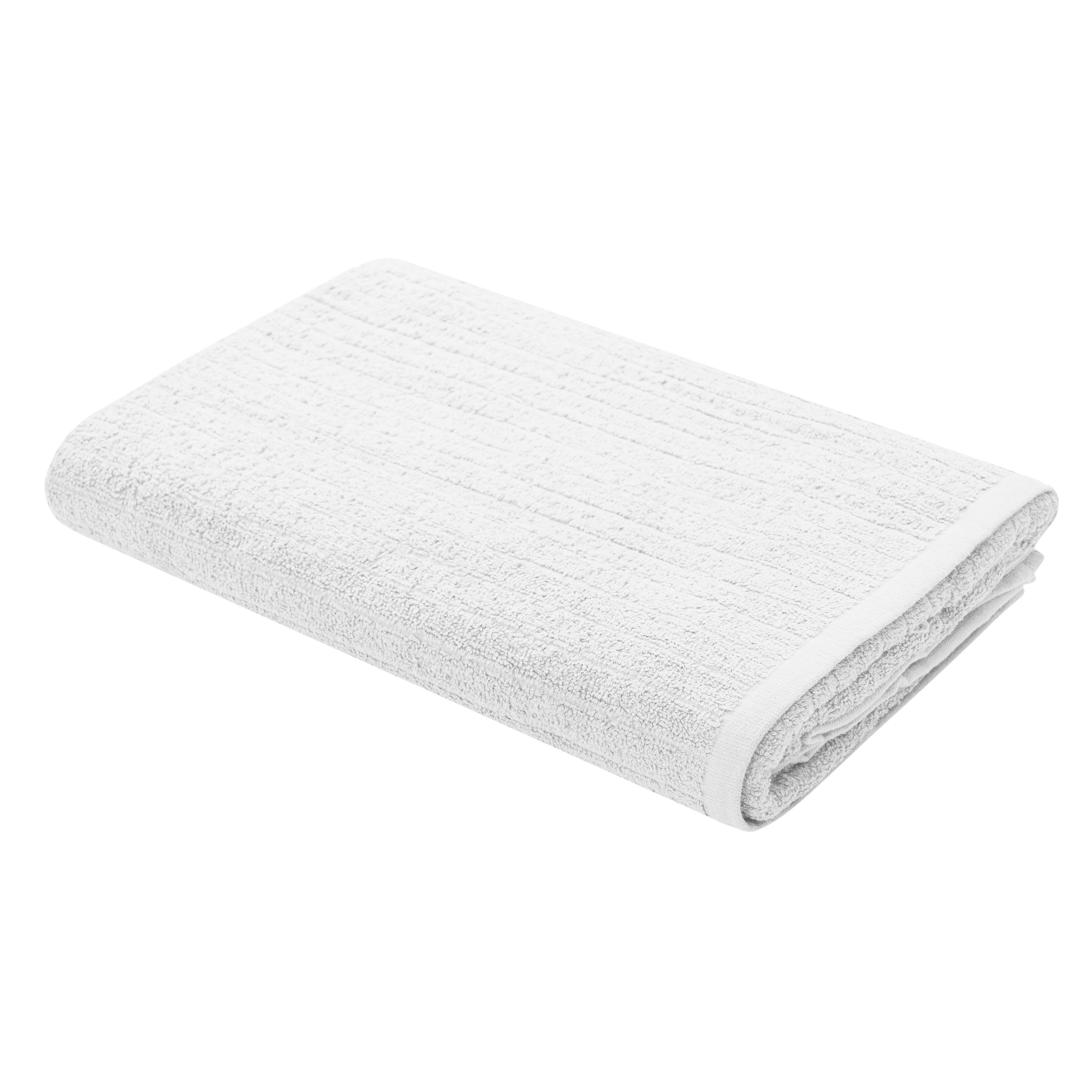 EVERYDAY 100% Cotton Bath Sheet 160 x 100 cm - White